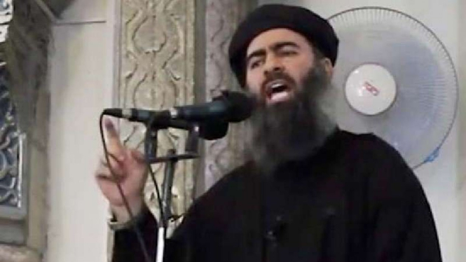 Pentolan ISIS, Abu Bakr al-Baghdadi, yang tewas di tangan AS.