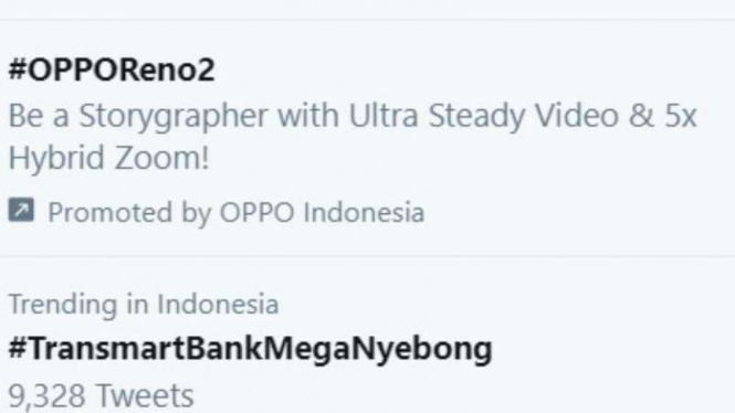 Trending di Twitter