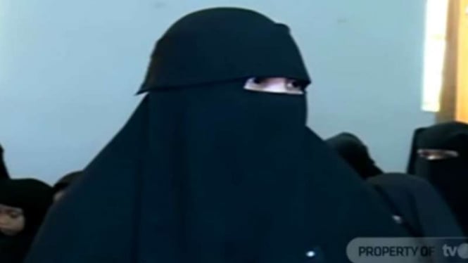 Indadari, pendiri Niqab Squad Indonesia