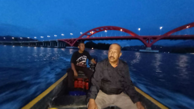 Pencarian korban tenggelam di Jembatan  Youtefa 