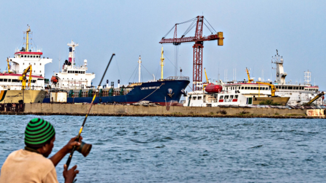 Kemenhub gandeng Gojek untuk digitalisasi pelayanan tol laut demi mempermudah proses pemesanan kontainer secara transparan dalam pelaksanaan tol laut (FOTO: Aji Styawan)