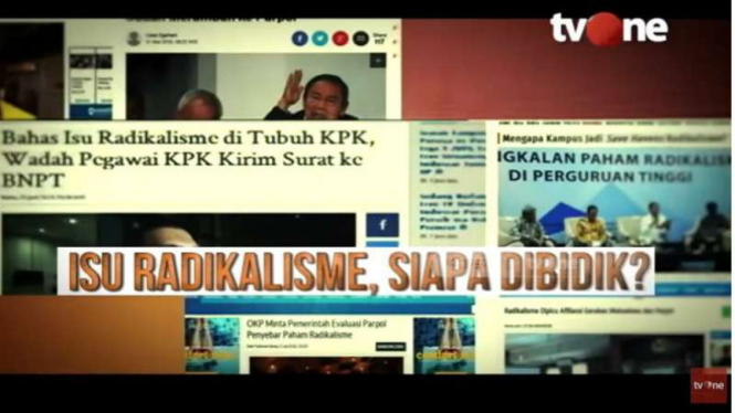 Laporan Utama tvOne, Isu Radikalisme, Siapa Dibidik?