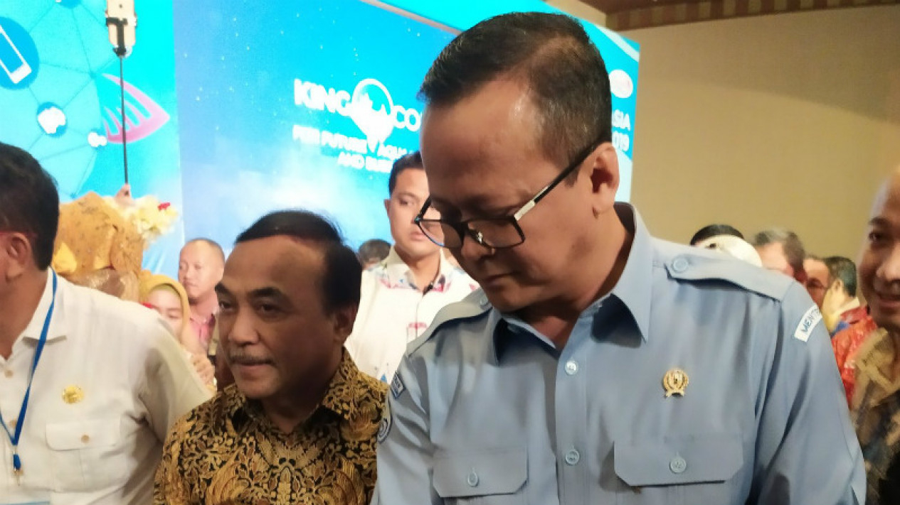 Foto Menteri KKP Edhy Prabowo Akui Proses Perizinan Sektor Perikanan Lama