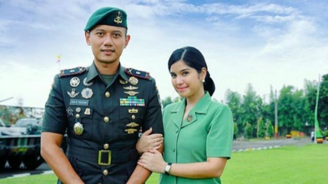 Agus Harimurti Yudhoyono dan Annisa Pohan