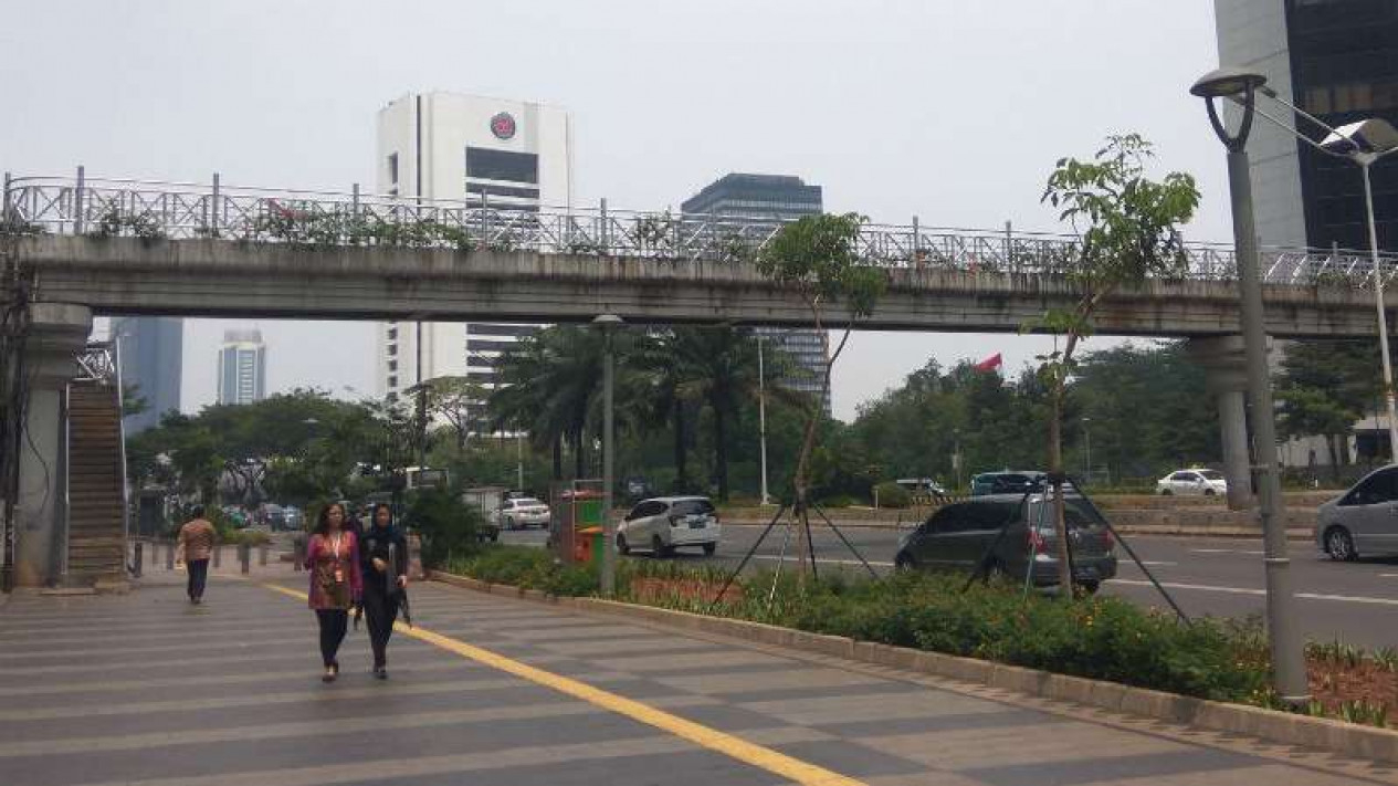 Foto Fasilitasi Bumil Jembatan Penyeberangan Di Dki Akan Dilengkapi Lift 6105