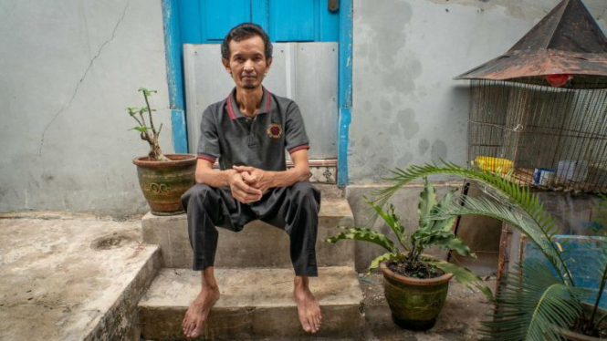 Sriyono merupakan satu-satunya warga Indonesia yang pernah mendapatkan gantirugi karena menderita penyakit akibat terpapar asbestos.