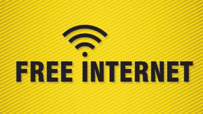 Internet gratis.