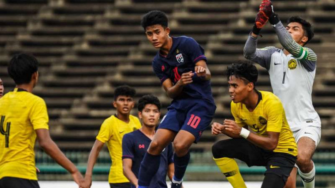 Duel Malaysia U-19 vs Thailand U-19