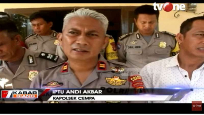 Iptu Andi Akbar viral di media sosial karena selamatkan penambang.