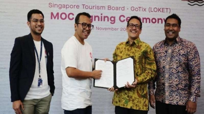 Kerjasama GoTix dengan Singapore Tourism Board