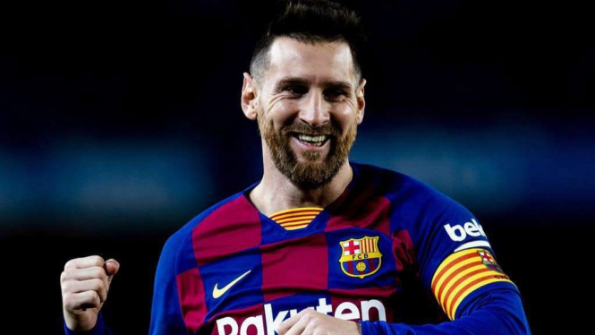 Megabintang Barcelona, Lionel Messi