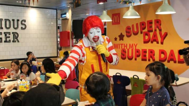 Keseruan Hari Ayah Nasional di McDonald's.