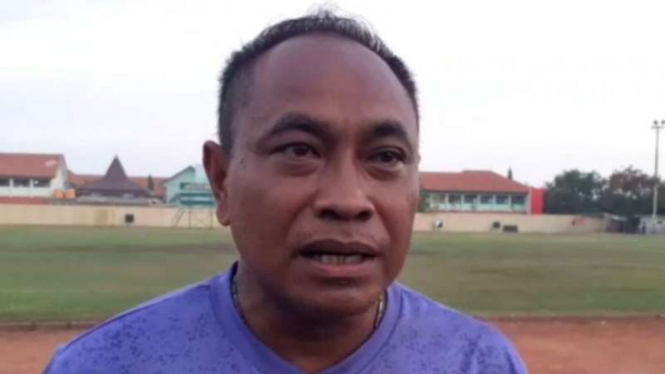 Pelatih Sriwijaya FC, Kas Hartadi.