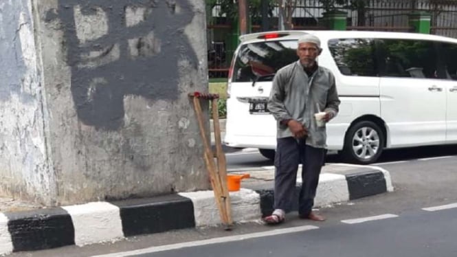 Gelandangan yang berpura-pura sakit terjaring Dinsos DKI 