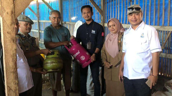 Sidak Pemakaian LPG Subsidi