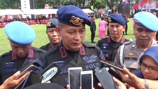 Wakil Kepala Kepolisian Daerah Sumatera Utara Brigjen Pol Mardiaz Kusin Dwihananto di Medan, Kamis siang, 14 November 2019.