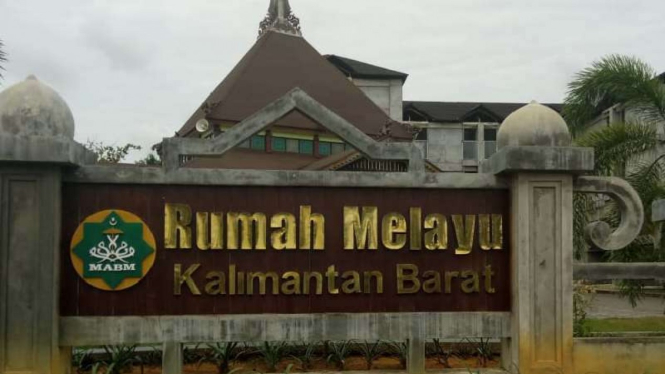 Rumah Melayu Kalimantan Barat.