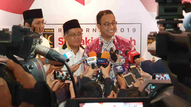 Gubernur DKI Anies Baswedan hadiri Rakornas PKS