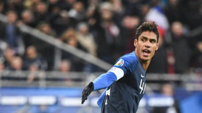 Pemain Timnas Prancis, Raphael Varane.