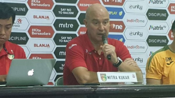 Pelatih Mitra Kukar, Rafael Berges.