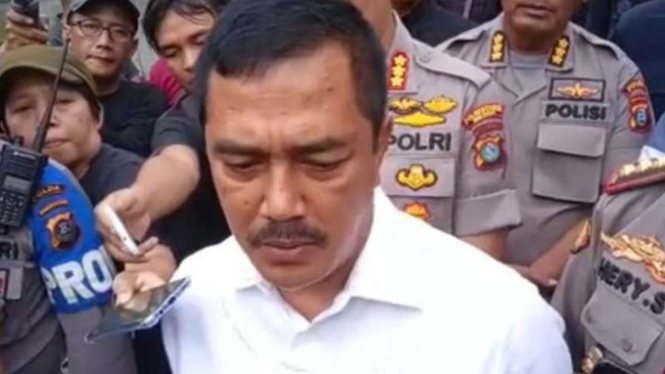 Kabaharkam Polri Komjen Pol Agus Andrianto saat masih jadi Kapolda Sumut.