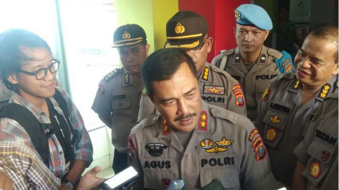Kapolda Sumut, Irjen Pol Agus Andrianto kepada wartawan di RS Bhayangkara.