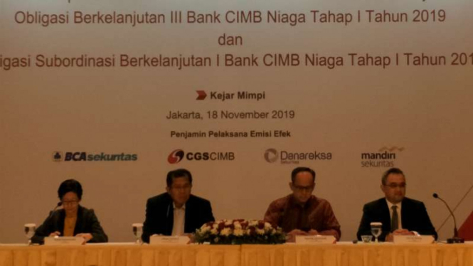 CIMB Niaga Tawarkan Obligasi Berkelanjutan III 