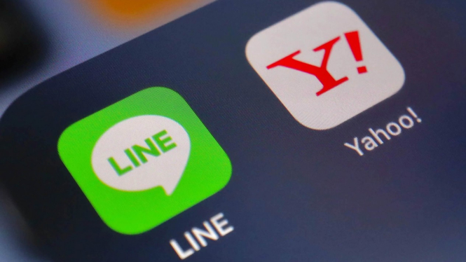 LINE merger dengan Yahoo Jepang
