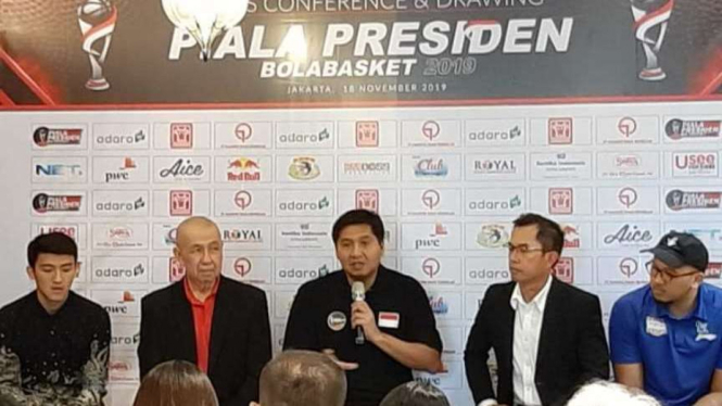 Konfrensi Pers Piala Presiden Basket 2019