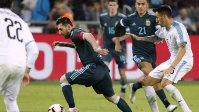 Susunan Pemain Timnas Argentina Vs Uruguay: Messi dan ...