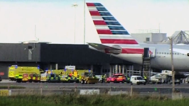 American Airlines flight 729 bound for Philadelphia was diverted to Dublin - BBC