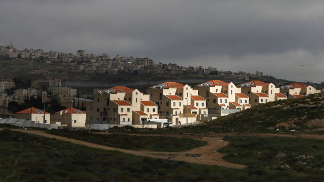Israel telah membangun lebih dari 100 permukiman Yahudi di Tepi Barat, termasuk Yerusalem Timur - AFP
