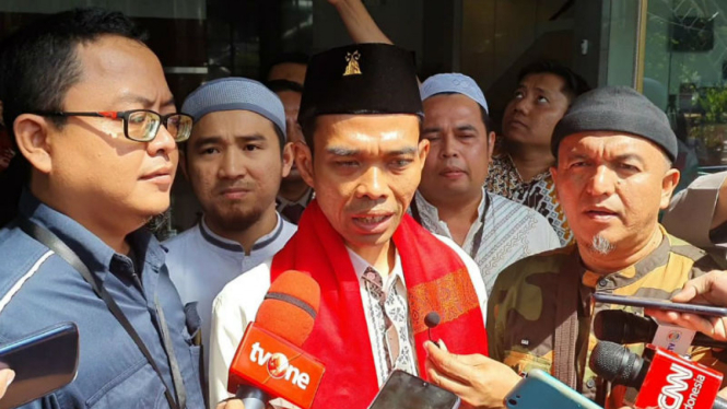 Ustaz Abdul Somad usai ceramah di KPK