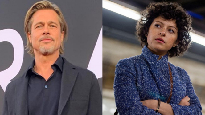 Brad Pitt dan Alia Shawkat.