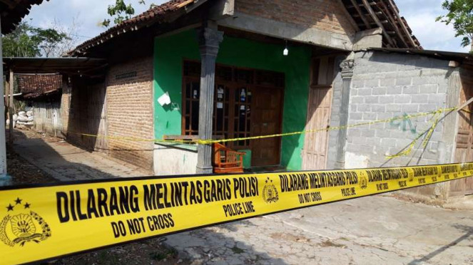 Ilustrasi rumah yang digeledah Densus 88.