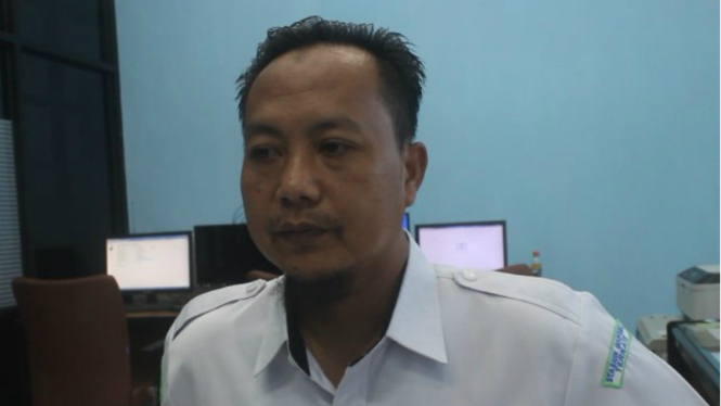 Kepala BMKG stasiun geofisika Ternate, Kustoro Hariyatmoko.