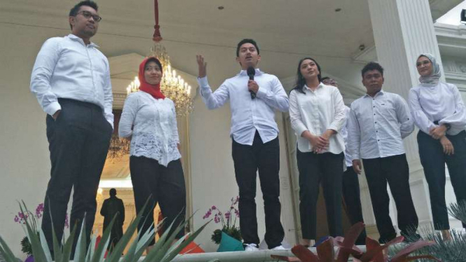 Para staf khusus baru Presiden Jokowi