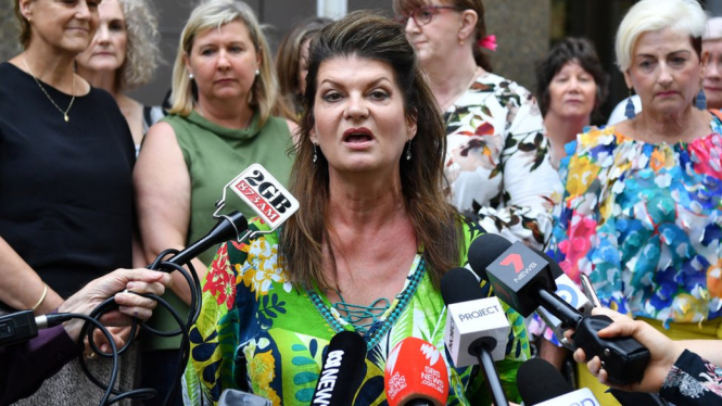 Julie Davis, the original claimant in the case, said women had been treated like guinea pigs". - EPA"