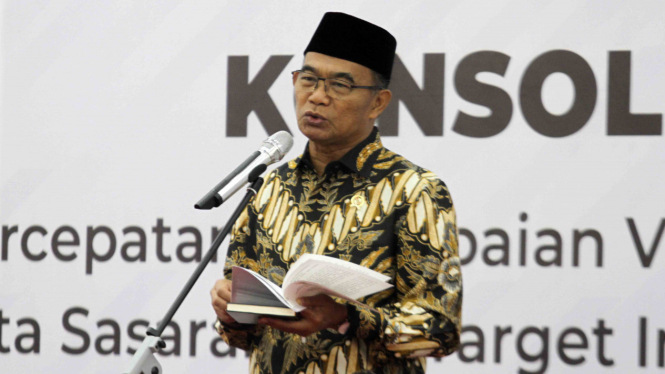 Menko PMK Muhadjir Effendi