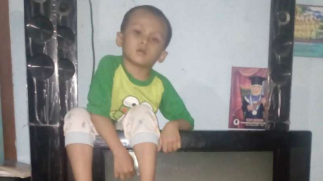  Ghaza Muhamad Zaidan hilang di Bekasi.