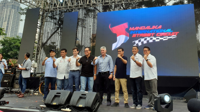 Acara pre launching Mandalika Grand Prix Association di Jakarta