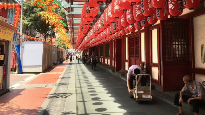 Wisata ke Buddha Tooth Relic Temple