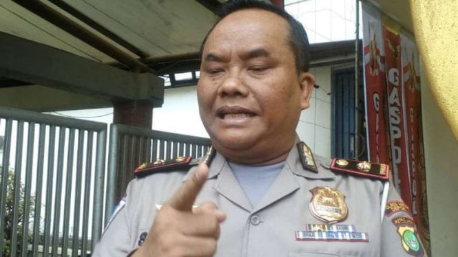 Kepala Satuan Lalu Lintas Polres Metro Depok, Komisaris Polisi Sutomo.