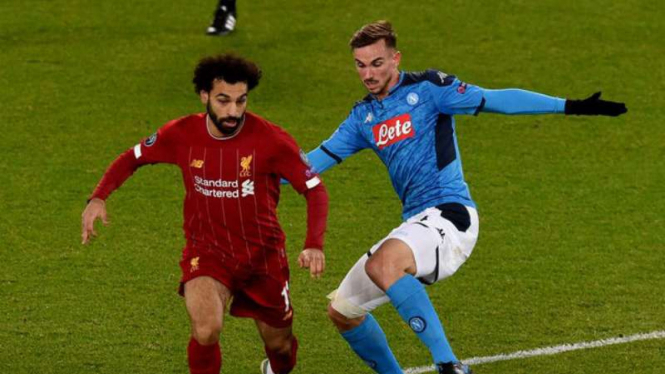 Duel Liverpool vs Napoli.