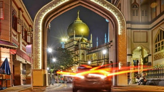 Mengulik Sultan Mosque yang Fenomenal