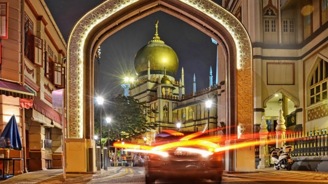 Sultan Mosque yang Fenomenal 