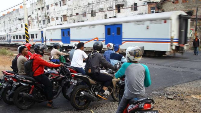 Lokasi pembangunan Underpass Bulak Kapal.