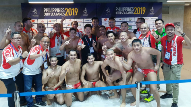 Tim polo air putra Indonesia sukses kalahkan Singapura di SEA Games 2019