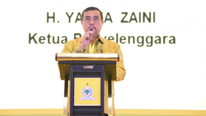 Ketua Penyelenggara Golkar gelar pendidikan politik. Yahya Zaini