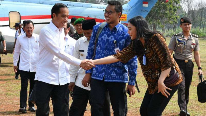 Alasan Jokowi Ajak Putri Tanjung Kunker Ke Subang